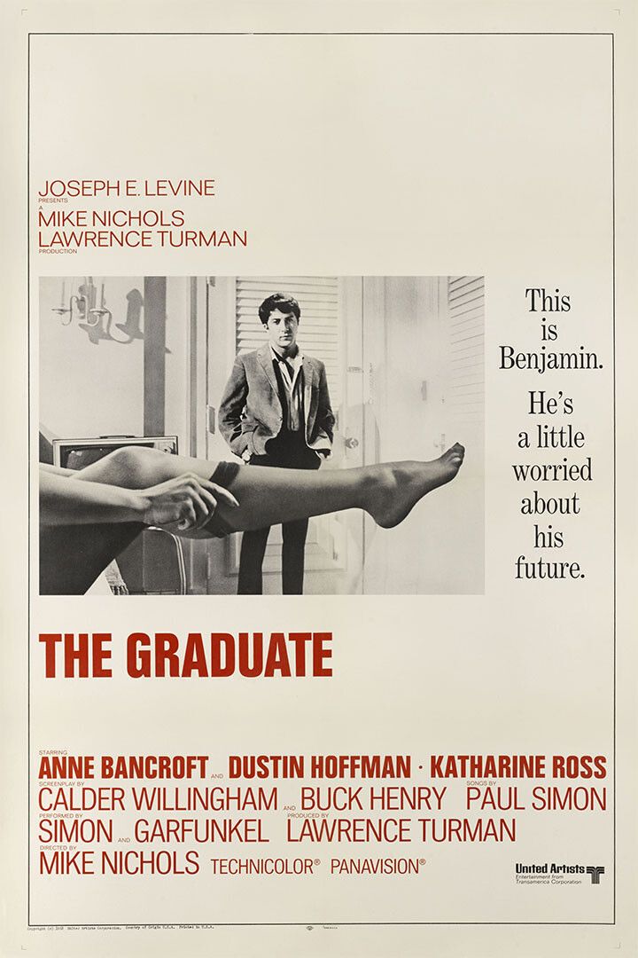 The Graduate Movie Comedy Drama Romance Print Jigsaw Puzzle