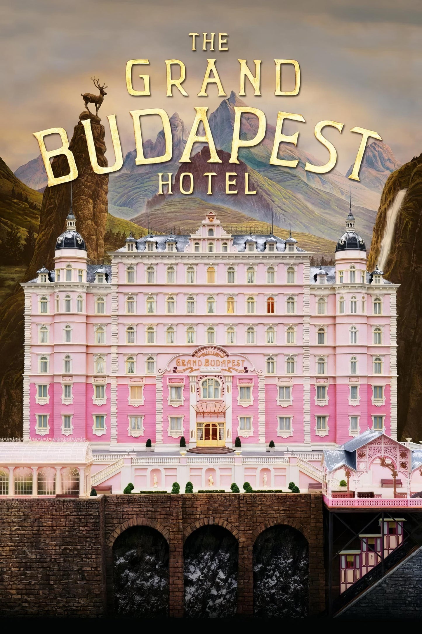 The Grand Budapest Hotel (2014) Movie Magnet