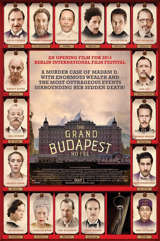 The Grand Budapest Hotel Adventure Comedy Movie Film Jigsaw Puzzle