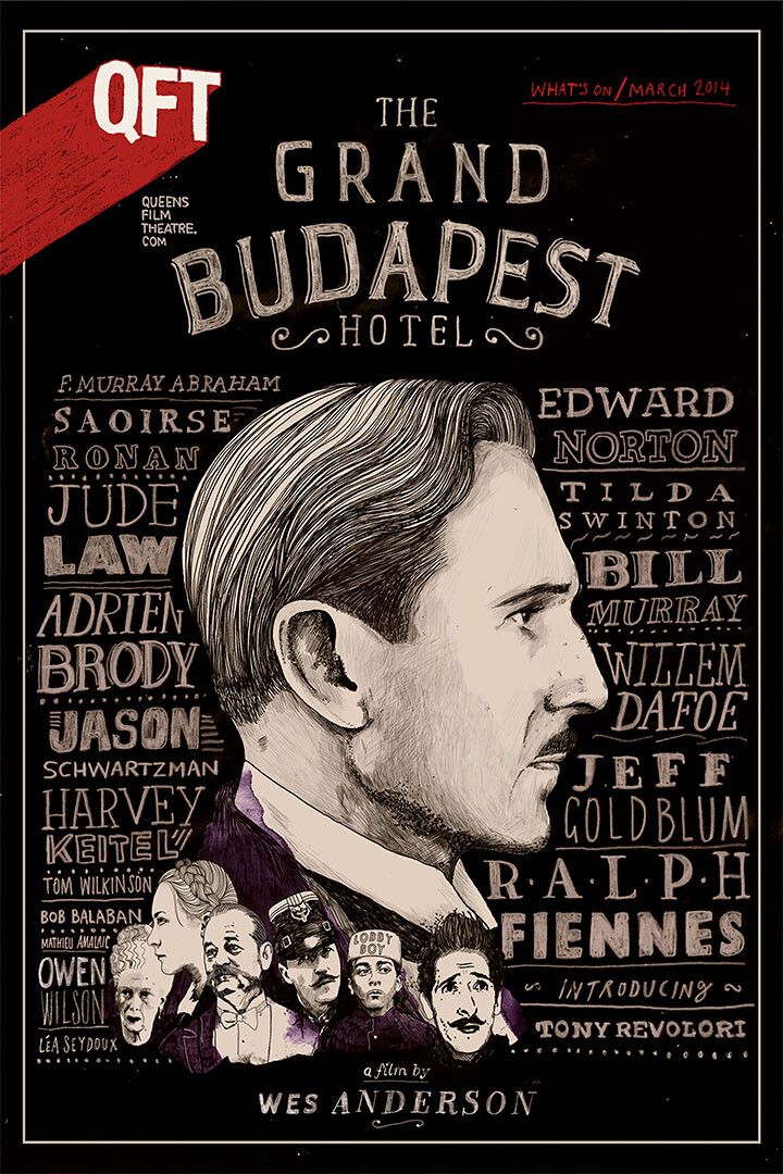 The Grand Budapest Hotel Classic Movie Comedy Crime Jigsaw Puzzle