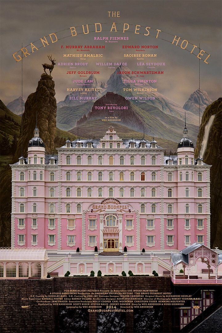 The Grand Budapest Hotel Movie Comedy Crime Jigsaw Puzzle