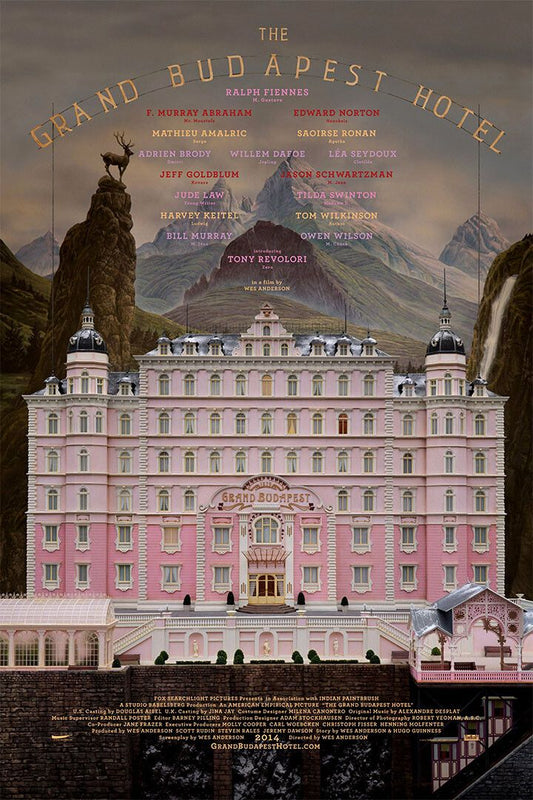 The Grand Budapest Hotel Movie Comedy Crime Jigsaw Puzzle