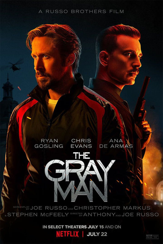 The Gray Man Action Thriller Movie Cinema Jigsaw Puzzle