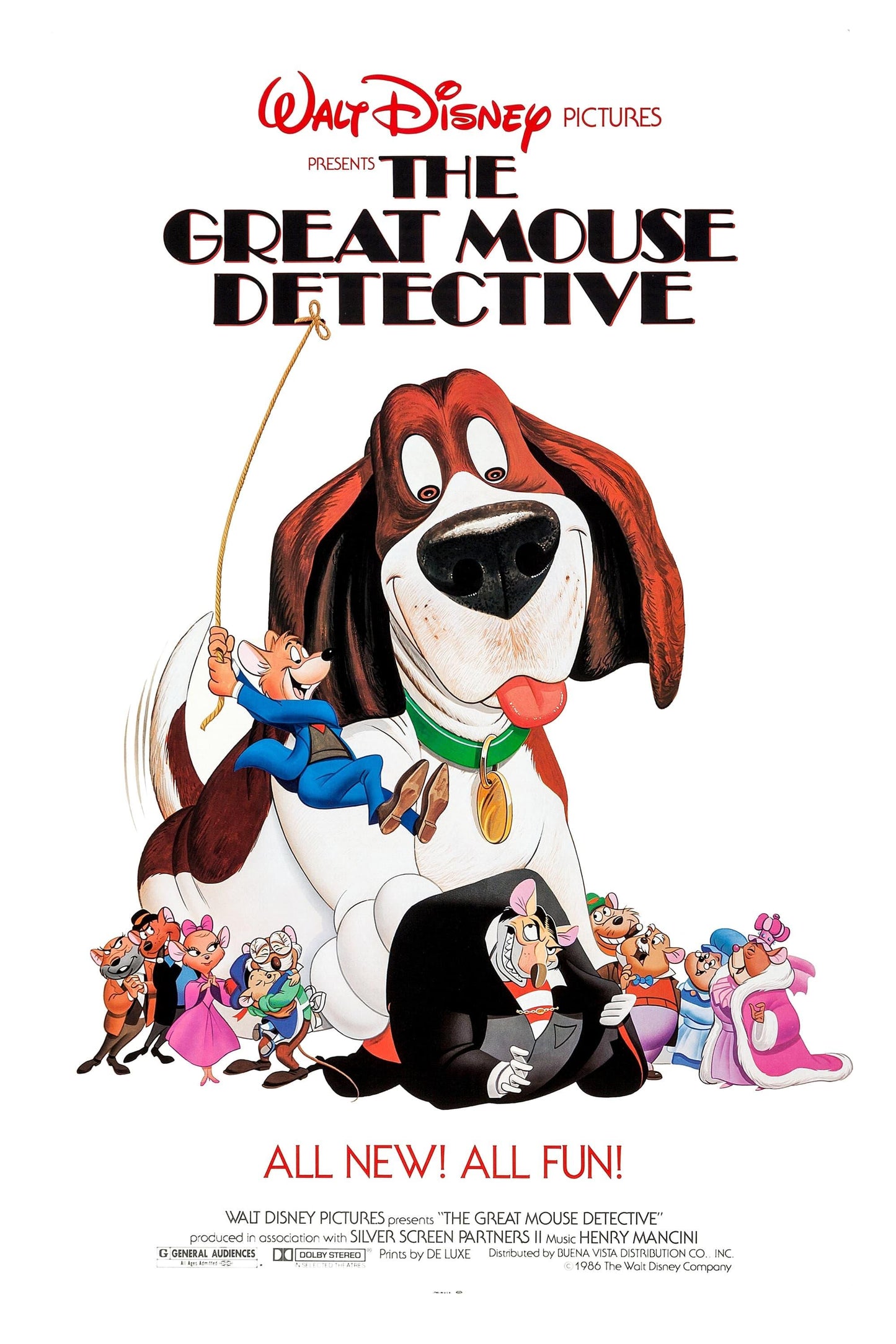 The Great Mouse Detective (1986) Movie Magnet