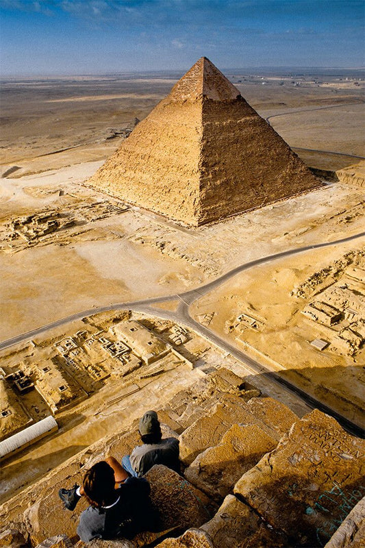 The Great Pyramids Giza Egypt Art Print Decor Jigsaw Puzzle