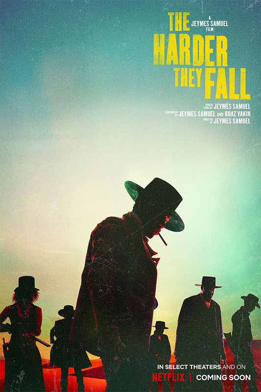The Harder They Fall Movie Action Drama Painting Jigsaw Puzzle