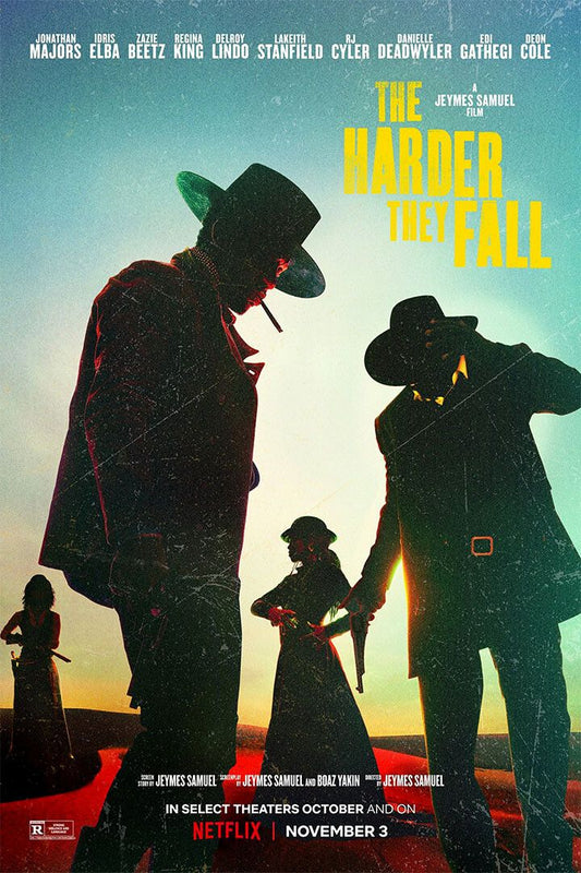 The Harder They Fall Movie Adventure Excitement Print Jigsaw Puzzle