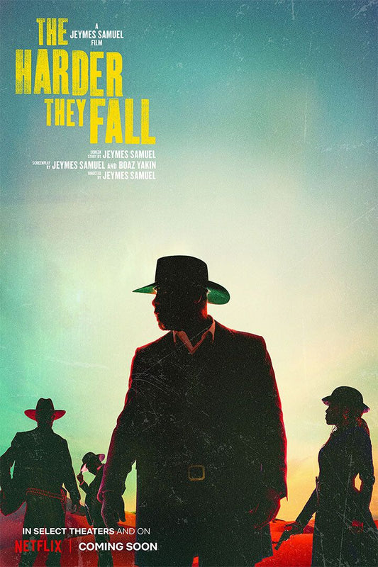 The Harder They Fall Movie Drama Action Painting Jigsaw Puzzle