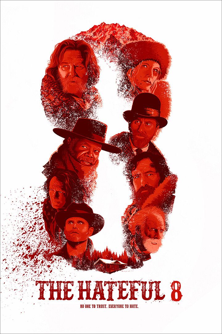 The Hateful Eight Quentin Tarantino Movie Decor Wall Art Jigsaw Puzzle