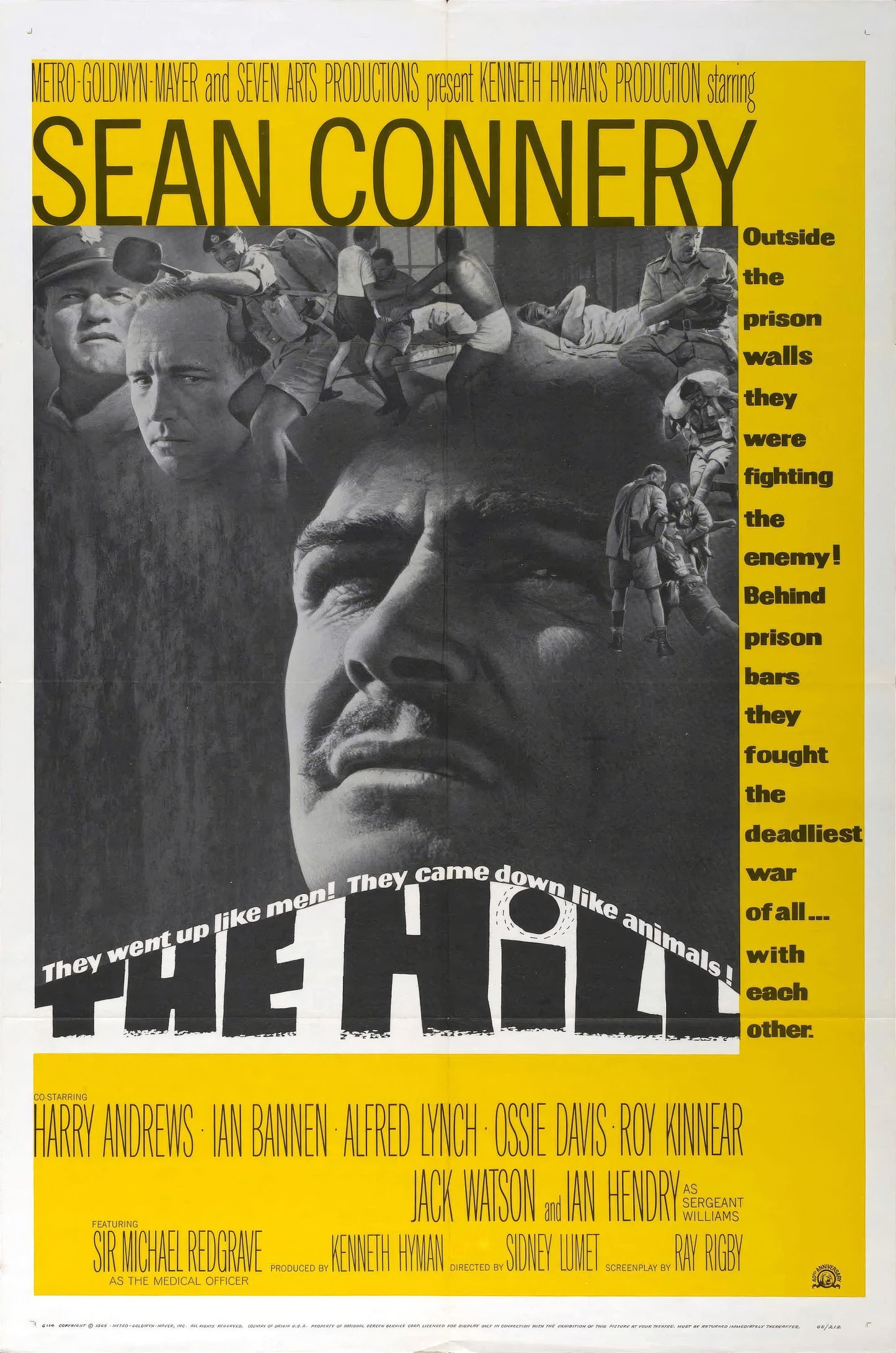 The Hill (1965) Movie Magnet