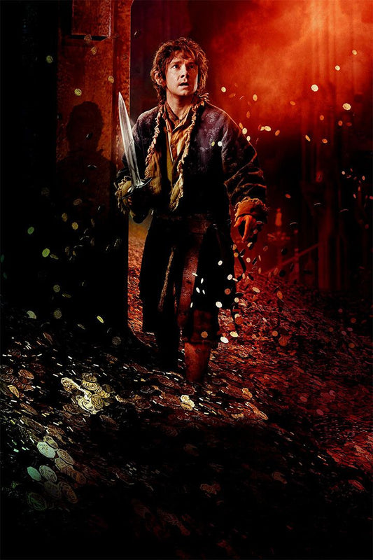 The Hobbit The Desolation Of Smaug Gandalf Bilbo Movie Wall Decor Jigsaw Puzzle