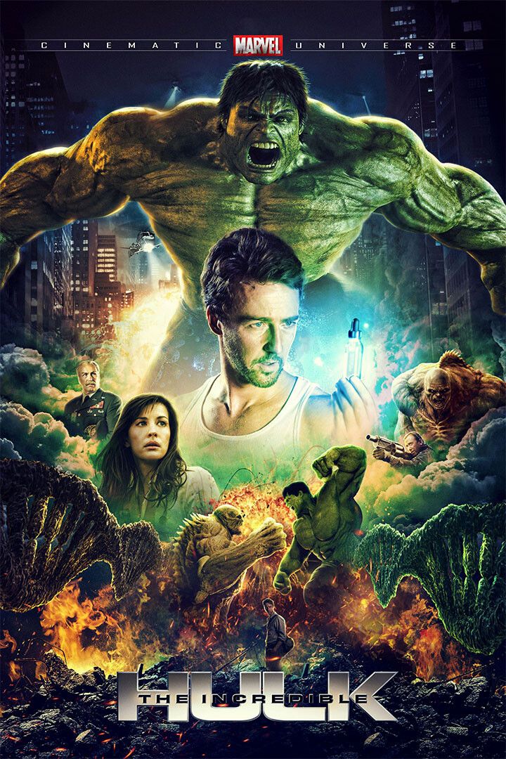 The Hulk Action Adventure Movie Painting Jigsaw Puzzle
