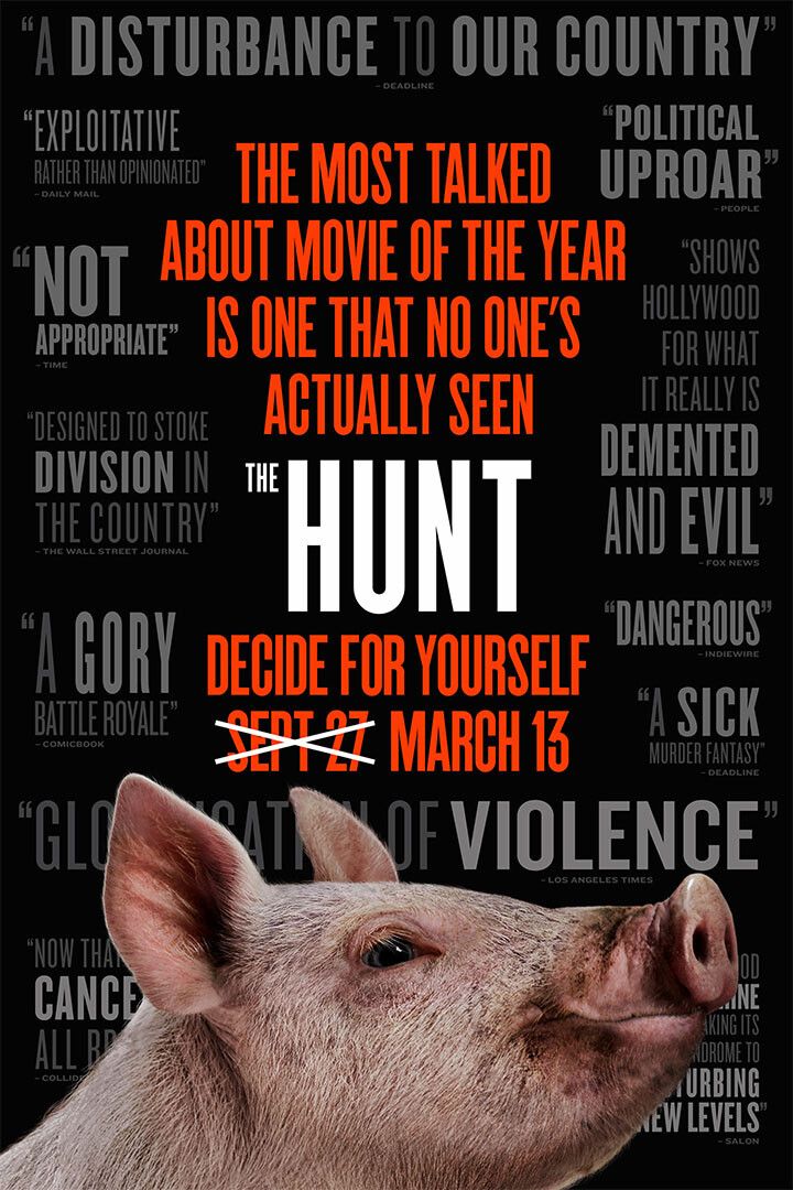 The Hunt Horror Movie Thriller Action Painting Jigsaw Puzzle