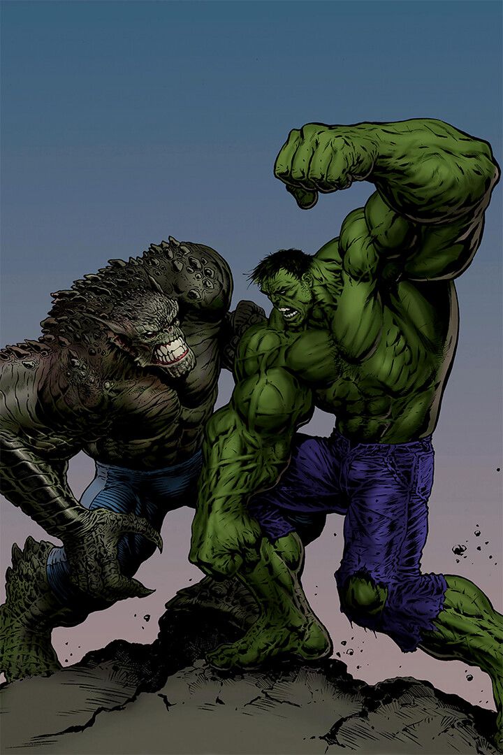 The Incredible Hulk No195 Vs Abomination Decor Wall Art Jigsaw Puzzle