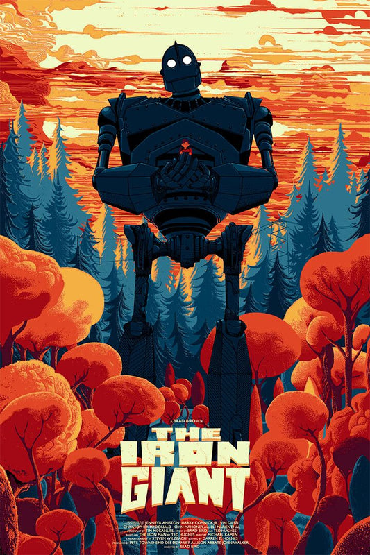 The Iron Giant Fantasy Movie Painting Jigsaw Puzzle