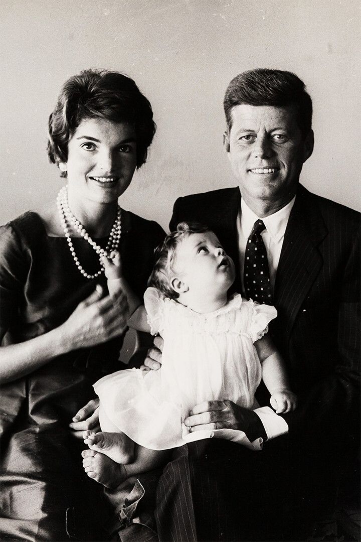 The Kennedy Family Painting Print Canvas Jigsaw Puzzle