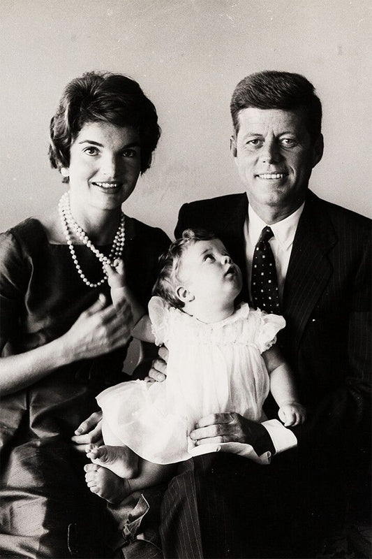 The Kennedy Family Painting Print Canvas Jigsaw Puzzle