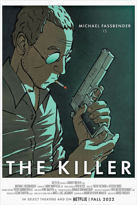 The Killer 2023 Movie Action Adventure Crime Wall Home Decor Jigsaw Puzzle