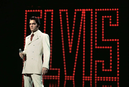 The King Of Rock Elvis Presley On Stage Publicity Picture Photo Print