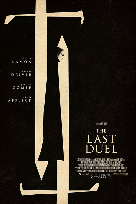 The Last Duel Movie Action Movie Painting Jigsaw Puzzle
