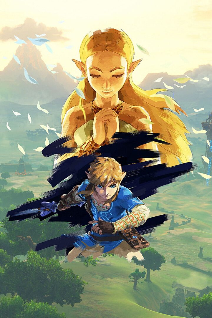 The Legend Of Zelda Breath Of The Wild Link Decor Wall Art Prrint Jigsaw Puzzle