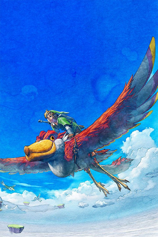 The Legend Of Zelda Skyward Sword Video Game Art Home Decor Jigsaw Puzzle