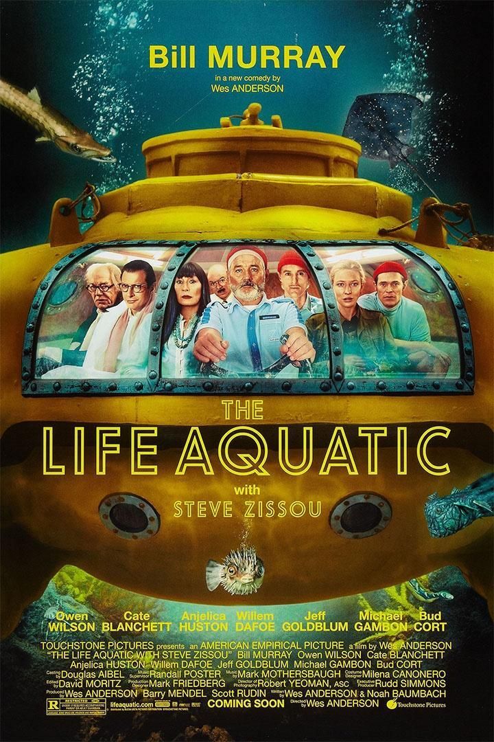 The Life Aquatic With Steve Zissou Action Adventure Movie Jigsaw Puzzle