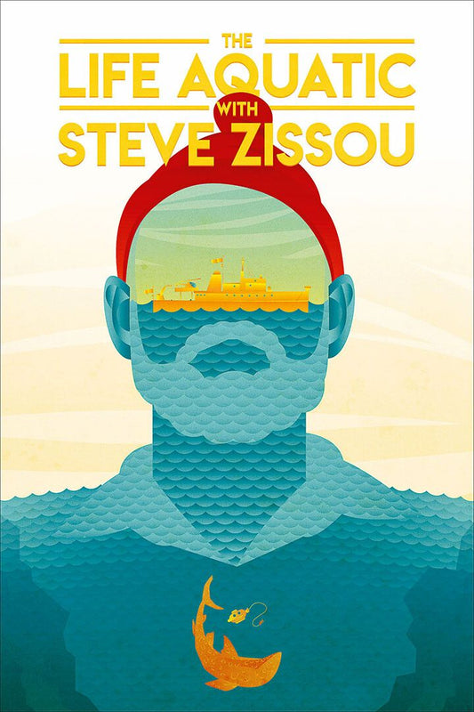 The Life Aquatic With The Steve Zissou Painting Print Jigsaw Puzzle