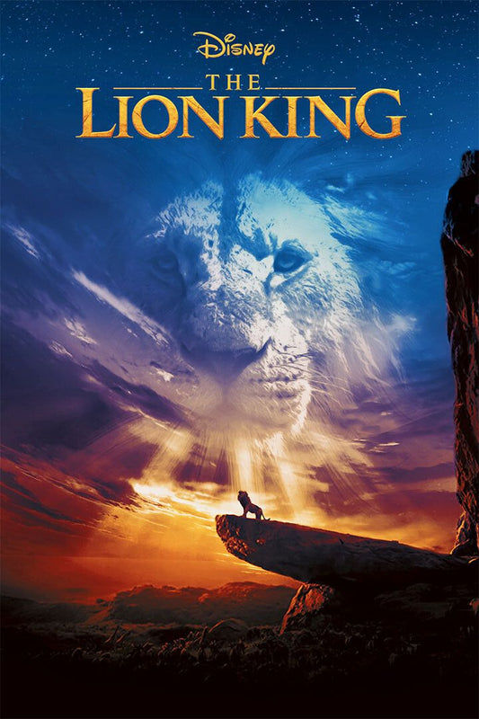 The Lion King Action Movie Print Painting Jigsaw Puzzle