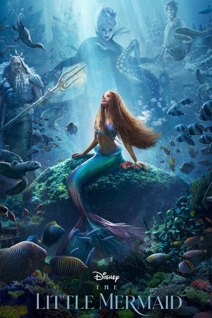 The Little Mermaid Movie Action Family Fantasy Wall Home Decor Jigsaw Puzzle