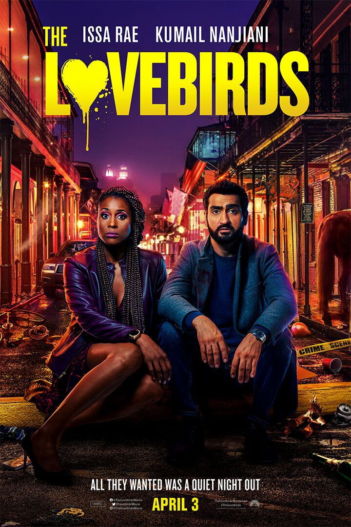 The Lovebirds Movie 2020 Comedy Crime Action Print Jigsaw Puzzle
