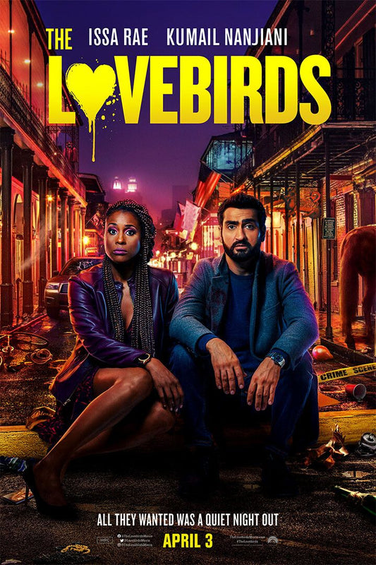 The Lovebirds Movie 2020 Comedy Crime Action Print Jigsaw Puzzle
