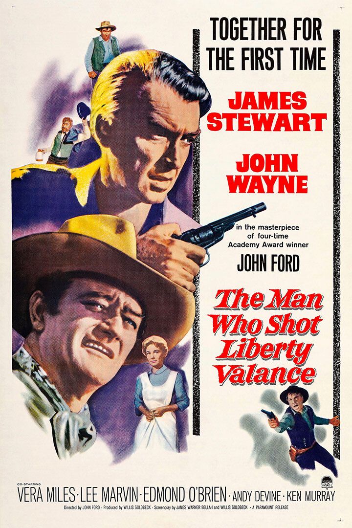 The Man Who Shot Liberty Valance Movie Drama Western Jigsaw Puzzle