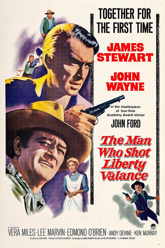 The Man Who Shot Liberty Valance Movie Drama Western Jigsaw Puzzle