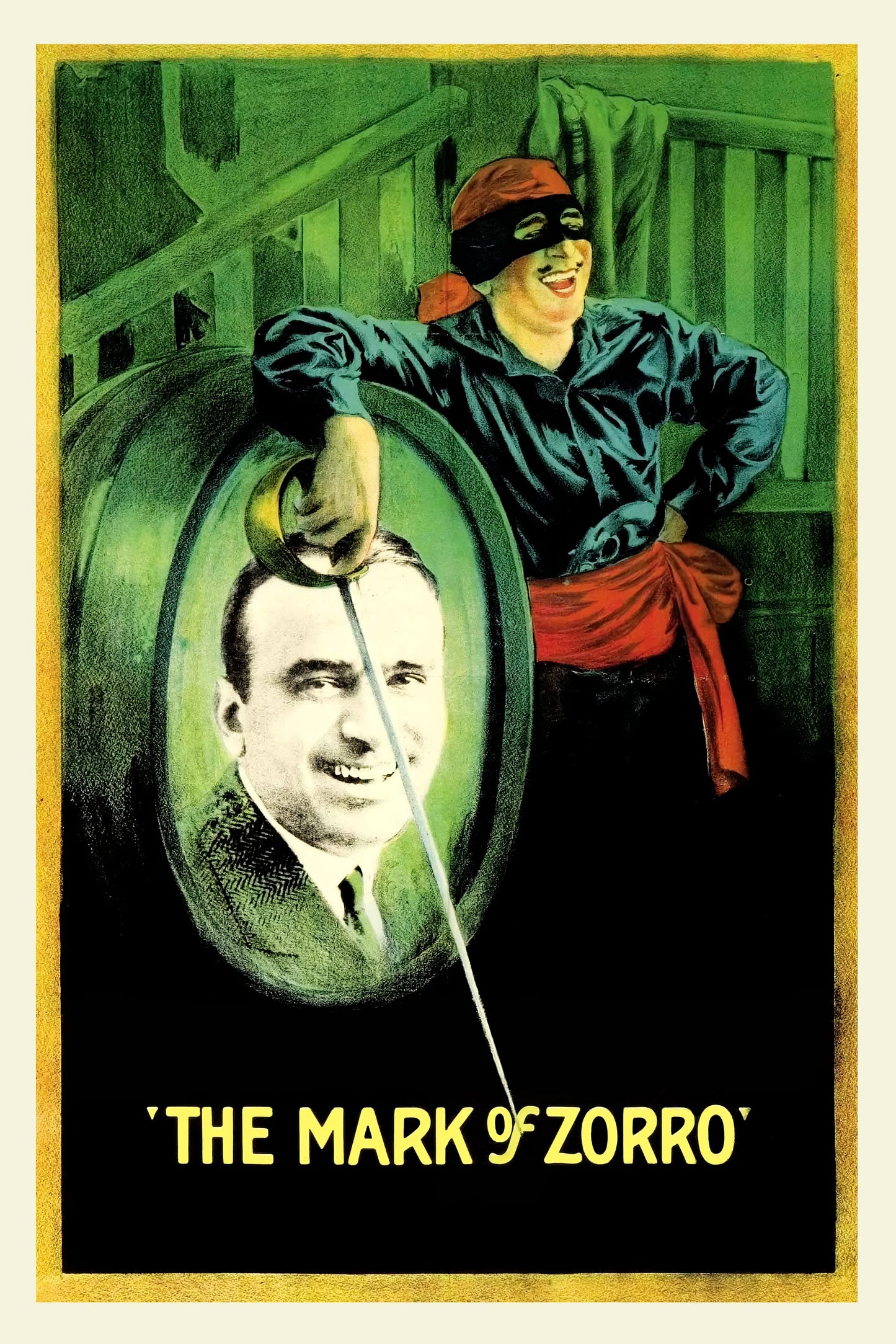 The Mark Of Zorro (1920) Movie Magnet