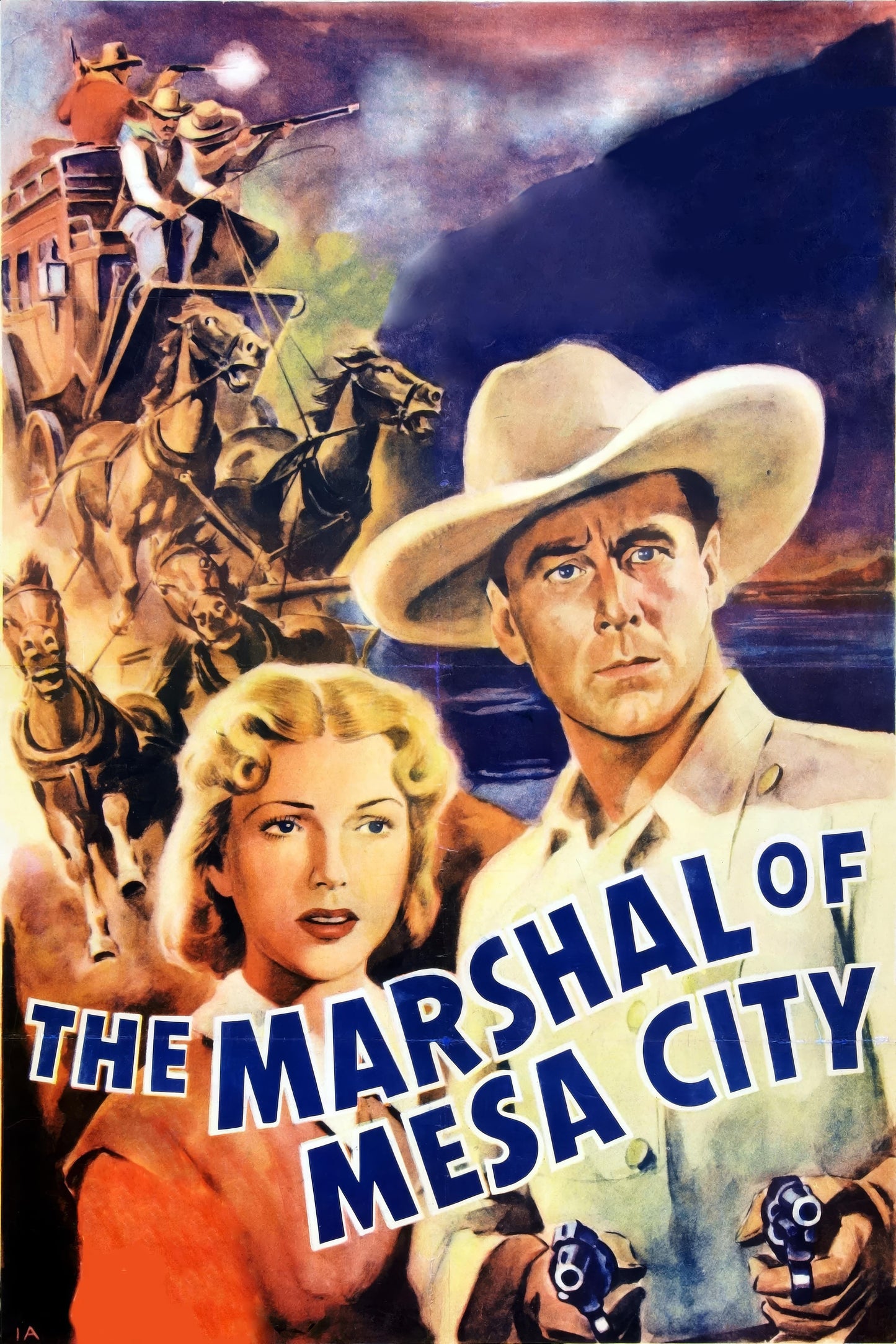 The Marshal Of Mesa City (1939) Movie Magnet