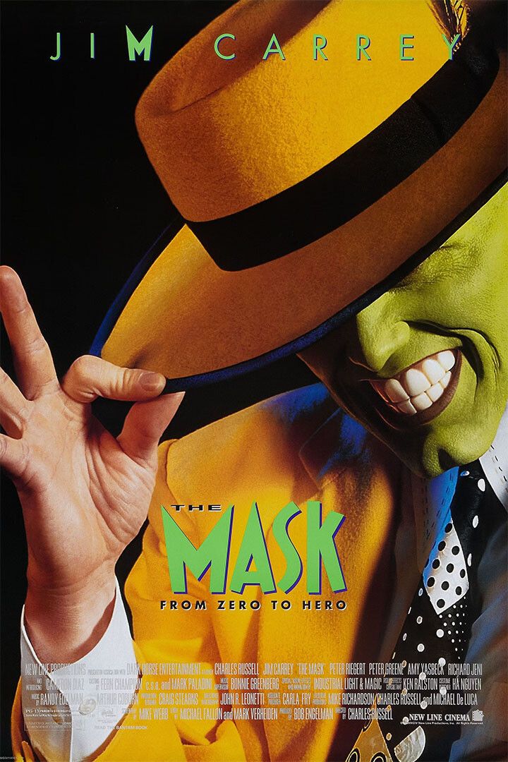 The Mask Movie Crime Action Comedy Print Jigsaw Puzzle