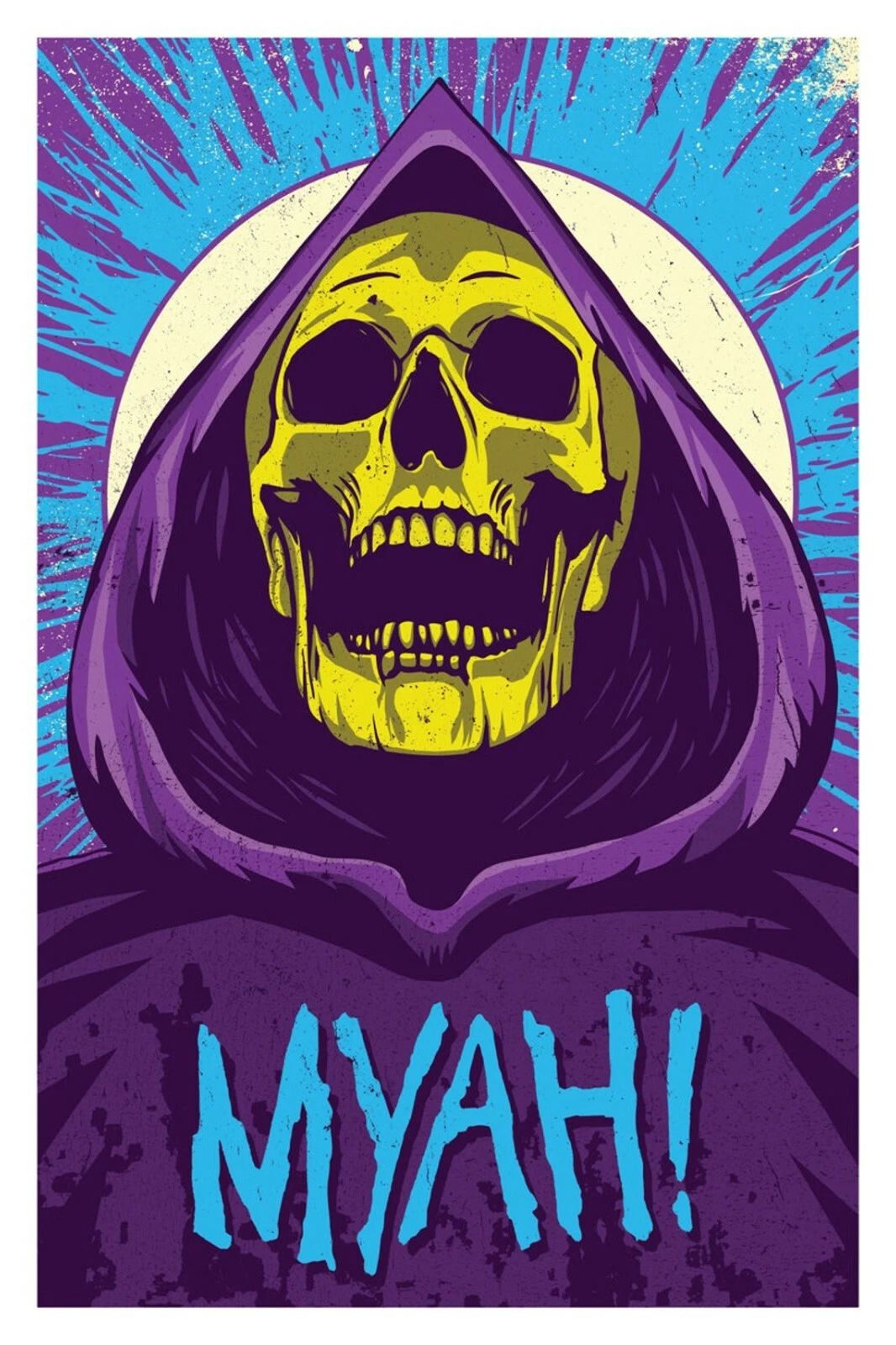 The Masters Of The Universe Skeletor Poster Print Castle Grayskull