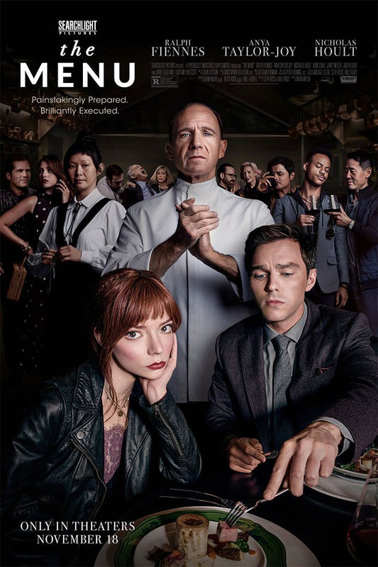The Menu Horror Dark Comedy Movie Taylorjoy Fiennes 2022 Jigsaw Puzzle