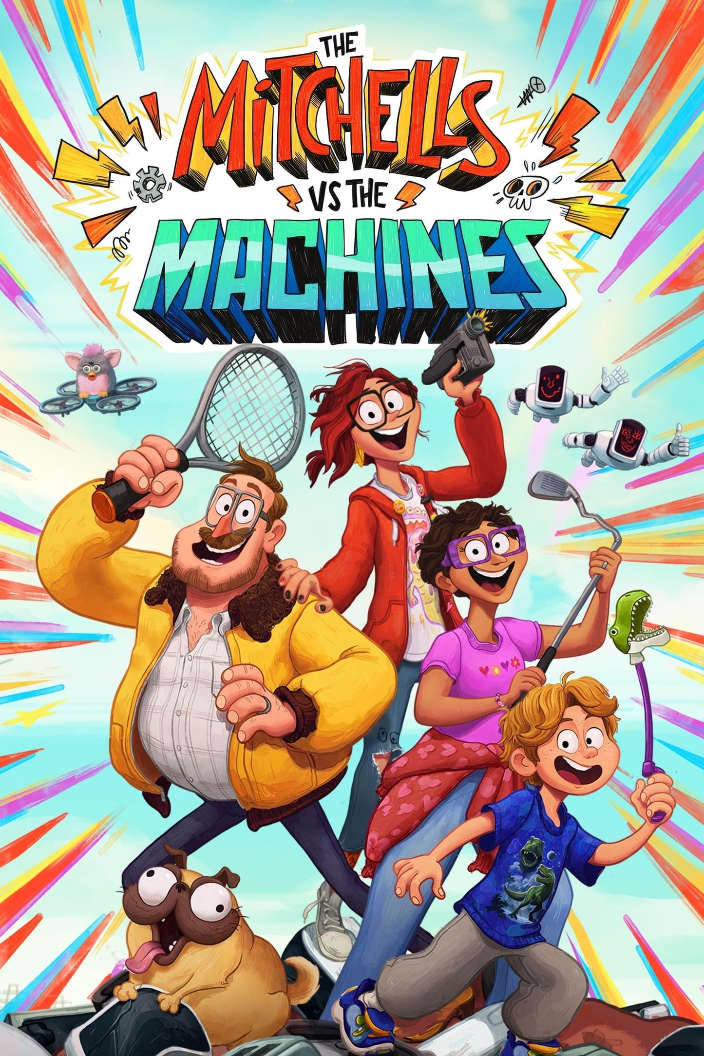 The Mitchells Vs. The Machines (2021) Movie Magnet