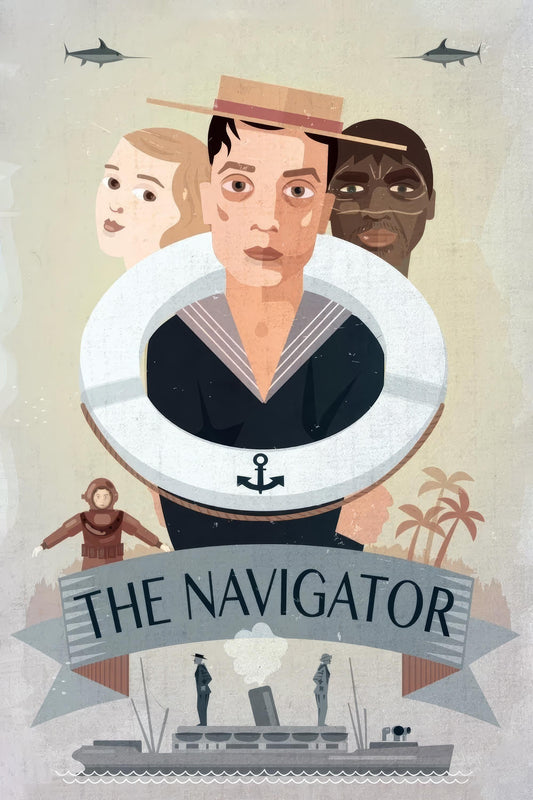 The Navigator (1924) Movie Magnet