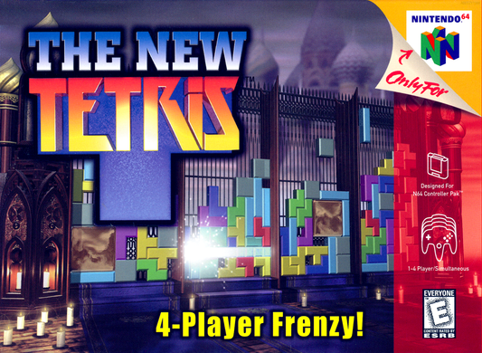 The New Tetris N64 Print Poster
