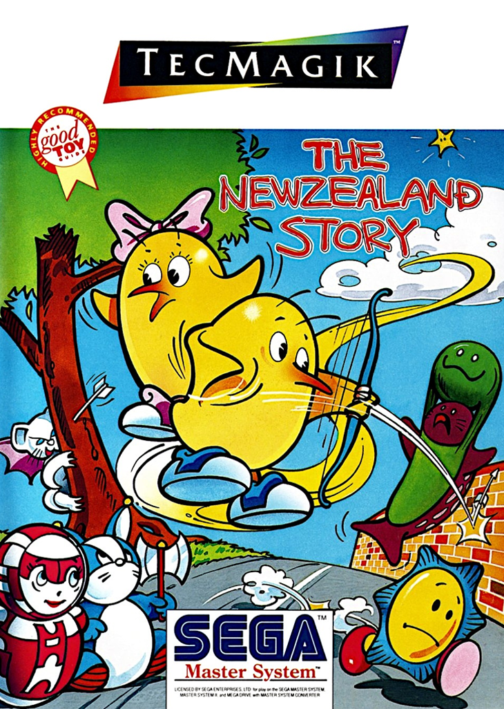 The New Zealand Story Sega Master System Print Poster