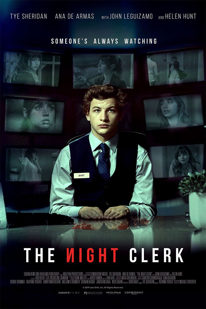 The Night Clerk Movie 2020 Crime Drama Mystery Jigsaw Puzzle