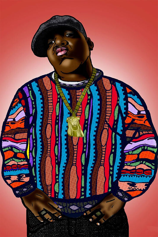 The Notorious Big Biggie Smalls Hip Hop Gangsta Rap Jigsaw Puzzle