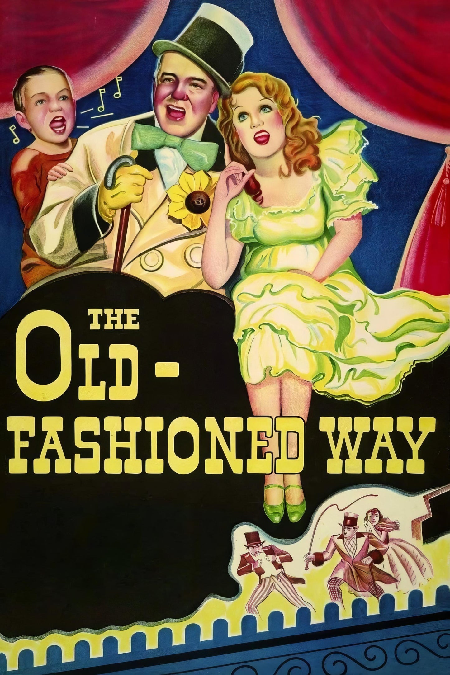 The Old Fashioned Way (1934) Movie Magnet
