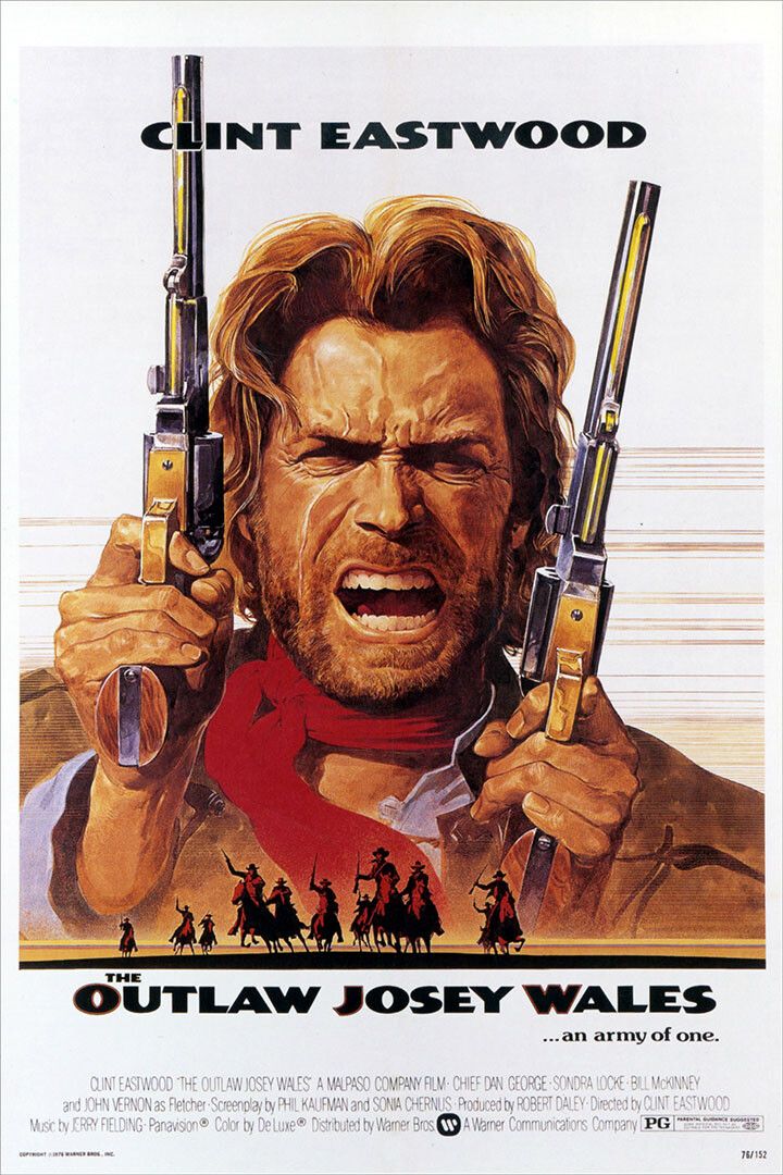 The Outlaw Josey Wales American Actor Clint Action Movie Jigsaw Puzzle