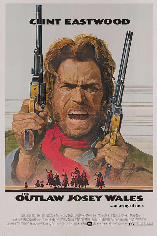The Outlaw Josey Wales Clint Eastwood Movie Wall Art Home Decor Poster