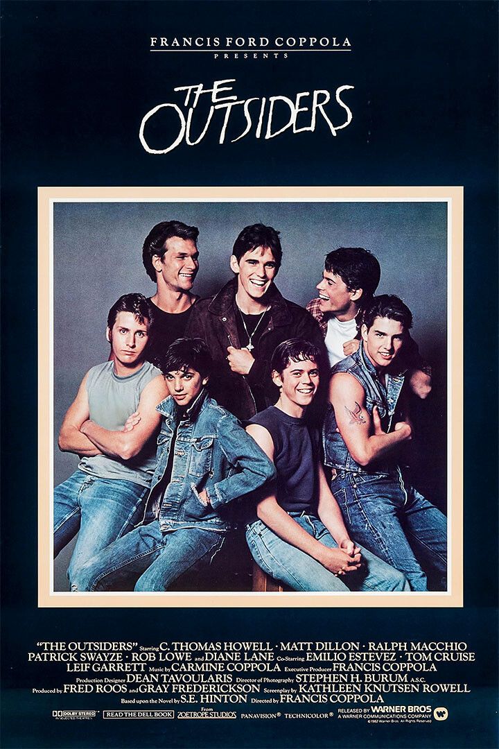 The Outsiders Drama Film Movie Cast Art Home Decor Jigsaw Puzzle