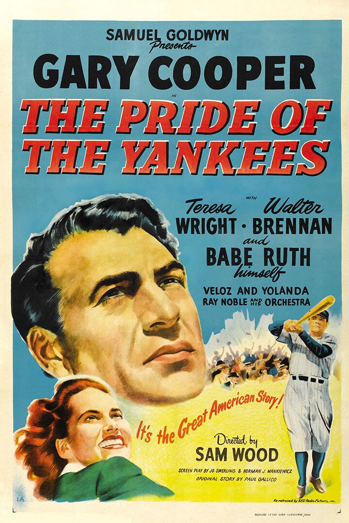 The Pride Of The Yankees Biography Sports Film Movie Jigsaw Puzzle